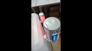 Vertical EMS And Roller Slimming Beauty Device