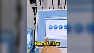Commercial Cryo Cool Body Shaping Machine Demo