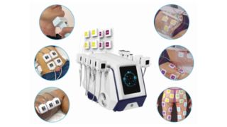 Showing you how to perform a treatment using the ID+EMS RF Machine.