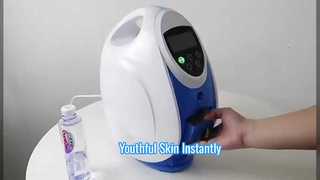 How to install and use an O2 to derm machine